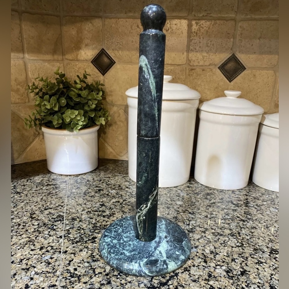 Vintage Green Marble Stone Paper
Towel Holder